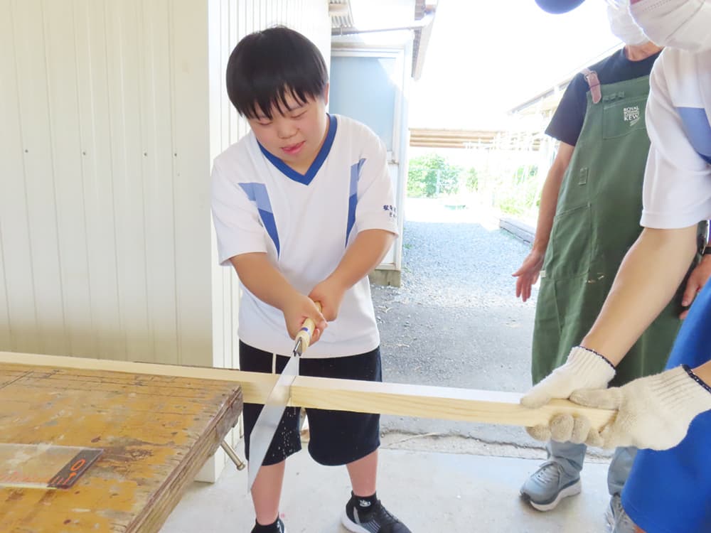 特別支援学校 聖母の家学園】校内実習